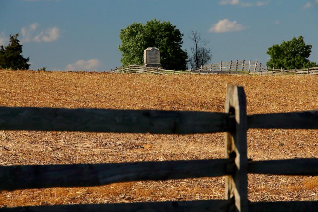 Antietam národní bitevní pole, Sharpsburg, Maryland, USA