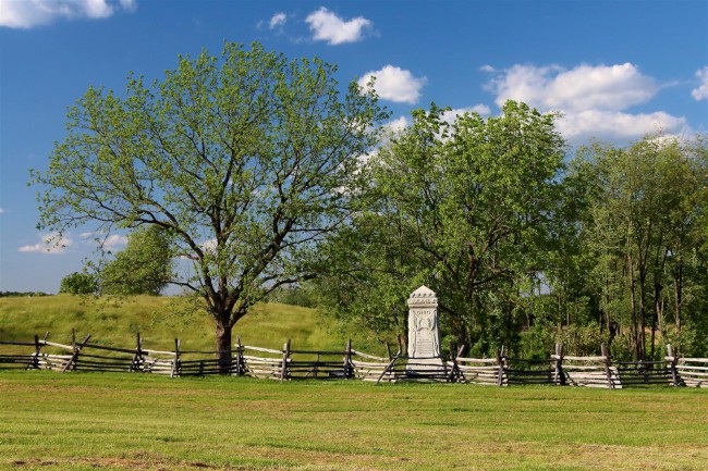 Antietam národní bitevní pole, Sharpsburg, Maryland, USA