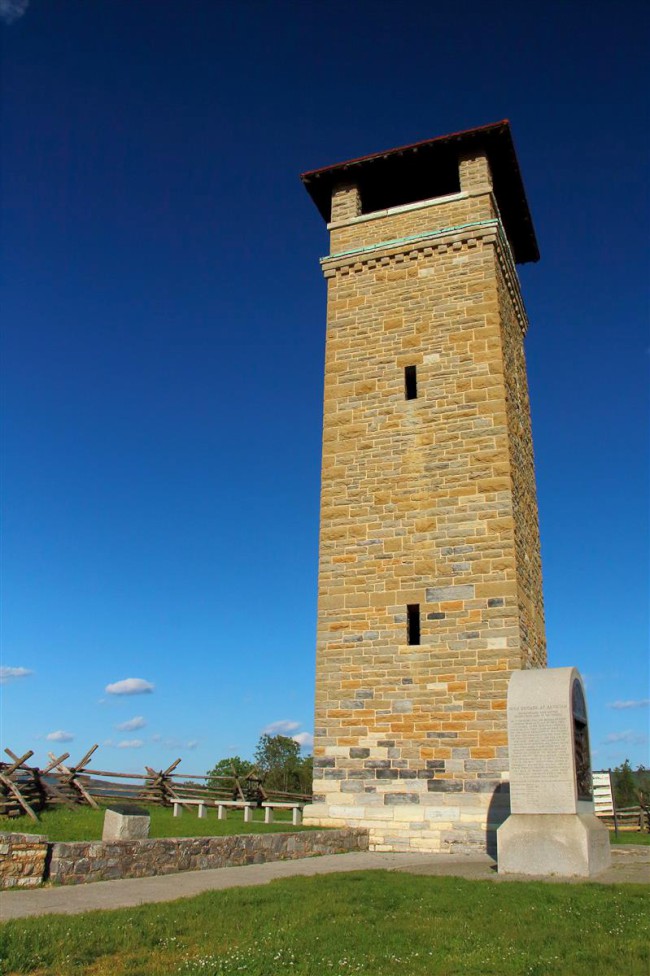 Antietam národní bitevní pole, Sharpsburg, Maryland, USA