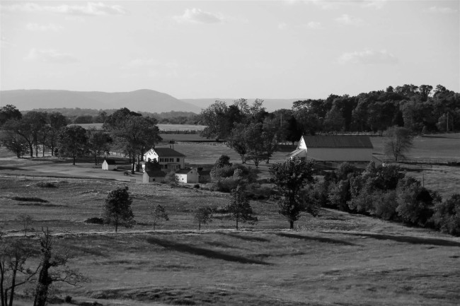 Antietam národní bitevní pole, Sharpsburg, Maryland, USA