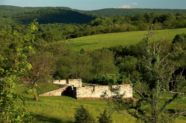 Antietam národní bitevní pole, Sharpsburg, Maryland, USA