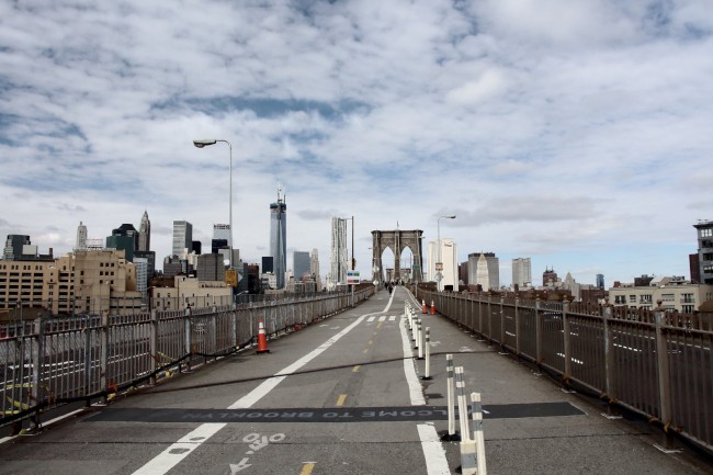 Brooklynský most, Brooklyn, Manhattan, New York, Spojené státy americké (USA)