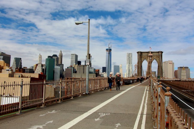 Brooklynský most, Brooklyn, Manhattan, New York, Spojené státy americké (USA)