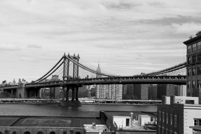 Brooklynský most, Brooklyn, Manhattan, New York, Spojené státy americké (USA)