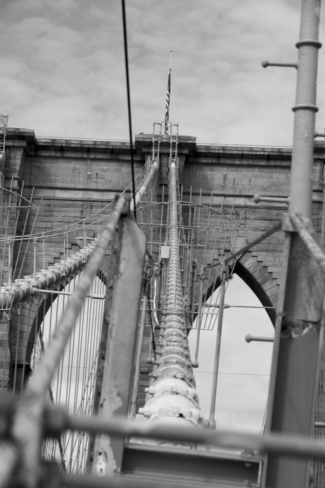 Brooklynský most, Brooklyn, Manhattan, New York, Spojené státy americké (USA)