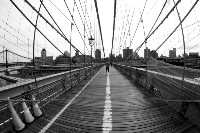Brooklynský most, Brooklyn, Manhattan, New York, Spojené státy americké (USA)