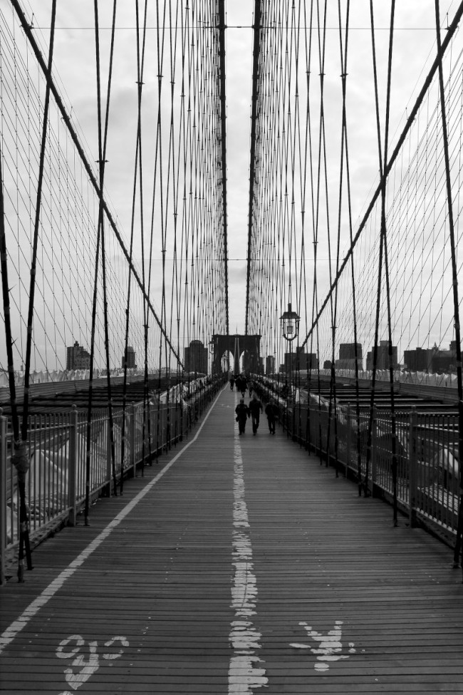 Brooklynský most, Brooklyn, Manhattan, New York, Spojené státy americké (USA)