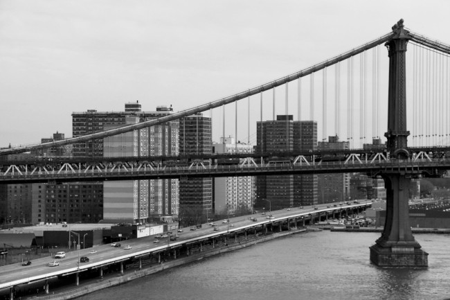 Brooklynský most, Brooklyn, Manhattan, New York, Spojené státy americké (USA)