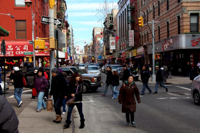 Čínské město, Malá Itálie, Manhattan, New York, Spojené státy americké (USA)