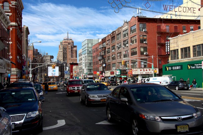 Čínské město, Malá Itálie, Manhattan, New York, Spojené státy americké (USA)