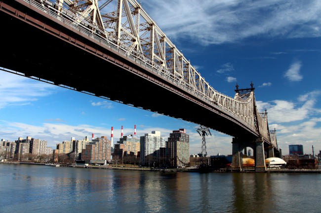 Queensboro Bridge, Manhattan, Queens, New York, Spojené státy americké (USA)