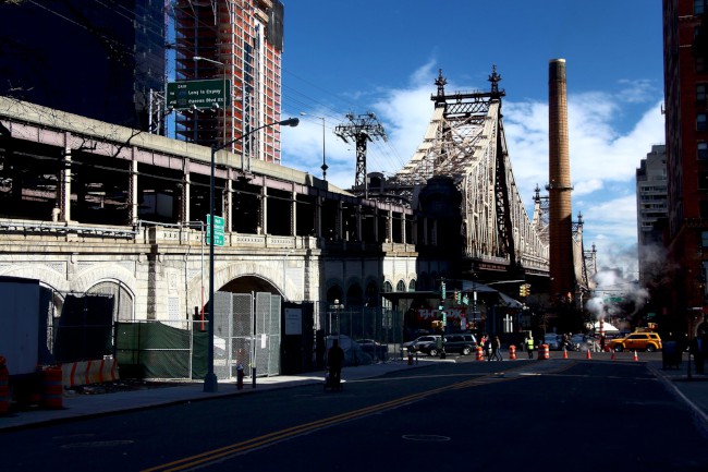 Queensboro Bridge, Manhattan, Queens, New York, Spojené státy americké (USA)