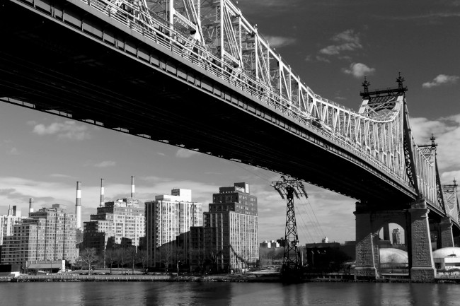 Queensboro Bridge, Manhattan, Queens, New York, Spojené státy americké (USA)