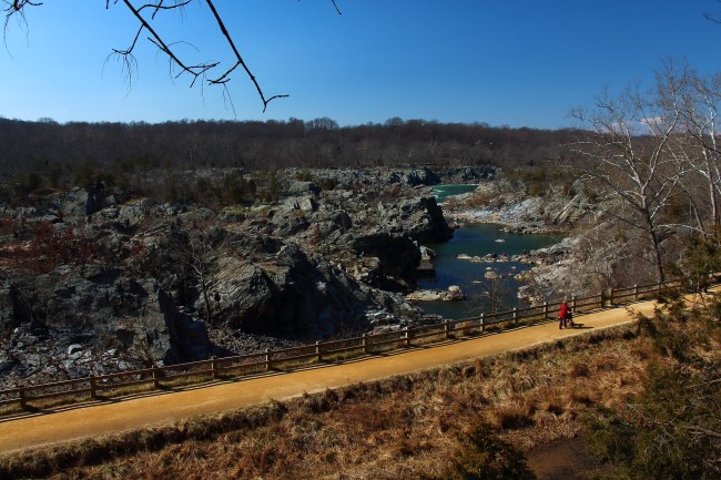 Great Falls Park, Virginie, Spojené státy americké (USA)