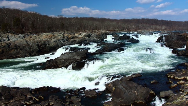 Great Falls Park, Virginie, Spojené státy americké (USA)