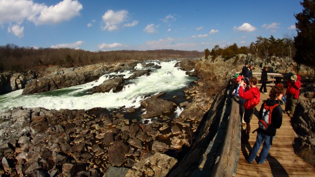 Great Falls Park, Virginie, Spojené státy americké (USA)