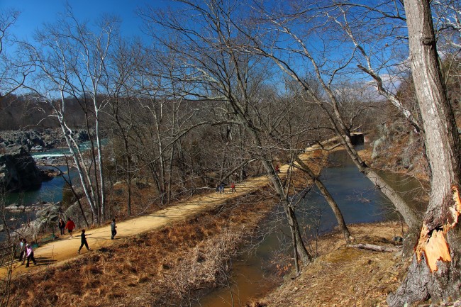 Great Falls Park, Virginie, Spojené státy americké (USA)