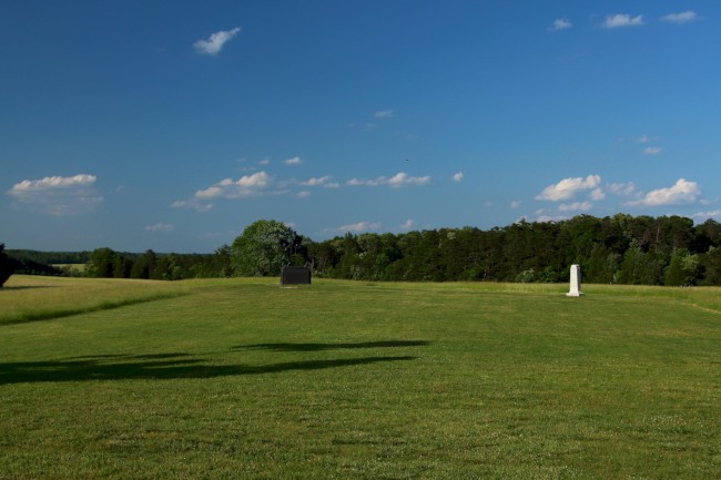 Manassas, Národní bitevní pole, Virginie, USA