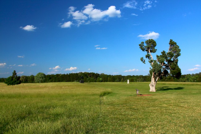 Manassas, Národní bitevní pole, Virginie, USA