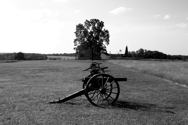 Manassas, Národní bitevní pole, Virginie, USA