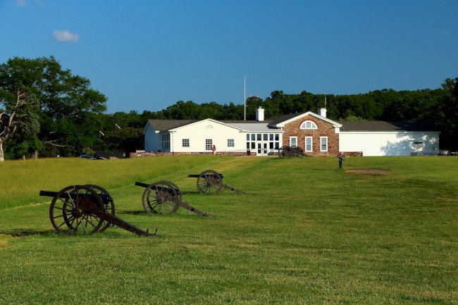 Manassas, Národní bitevní pole, Virginie, USA