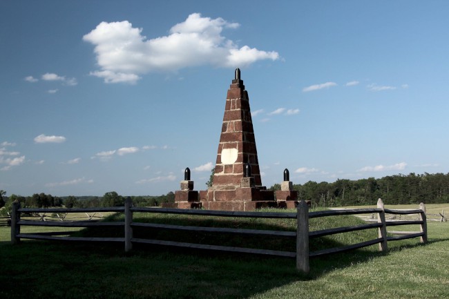 Manassas, Národní bitevní pole, Virginie, USA