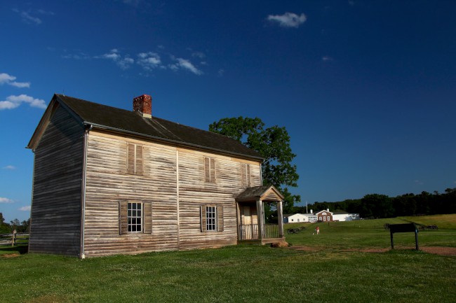 Manassas, Národní bitevní pole, Virginie, USA