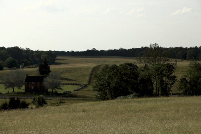 Manassas, Národní bitevní pole, Virginie, USA