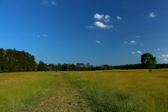 Manassas, Národní bitevní pole, Virginie, USA
