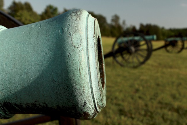 Manassas, Národní bitevní pole, Virginie, USA