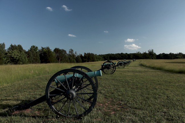 Manassas, Národní bitevní pole, Virginie, USA