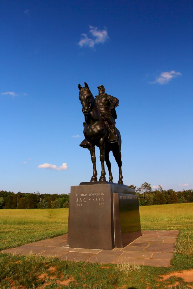 Manassas, Národní bitevní pole, Virginie, USA