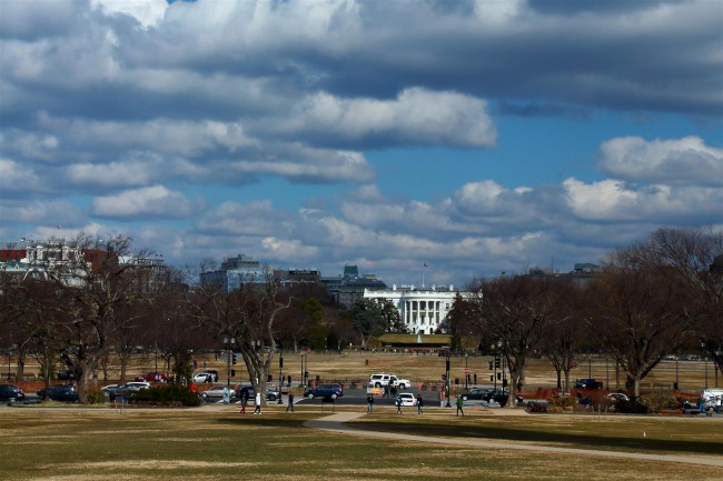Bílý dům, The Ellipse, Washington, D.C., USA 
