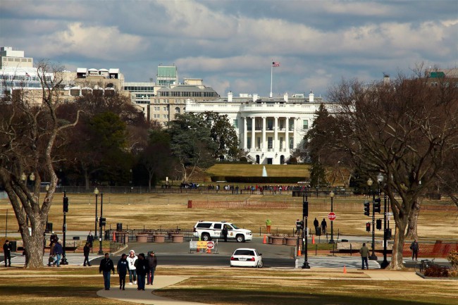 Bílý dům, The Ellipse, Washington, D.C., USA 