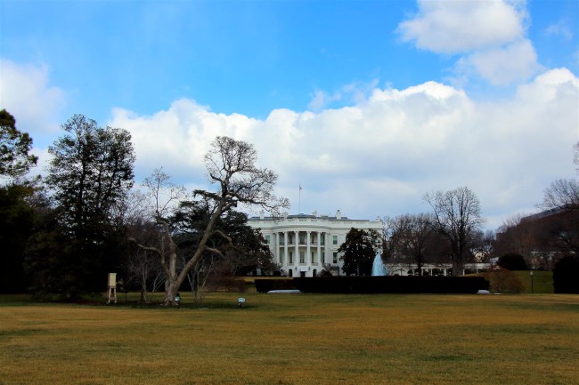 Bílý dům, The Ellipse, Washington, D.C., USA 