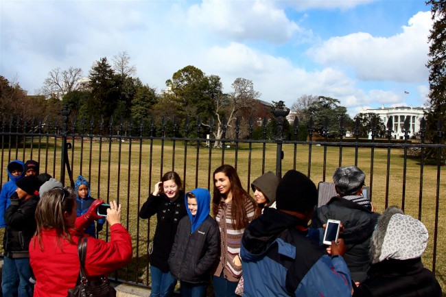 Bílý dům, The Ellipse, Washington, D.C., USA 