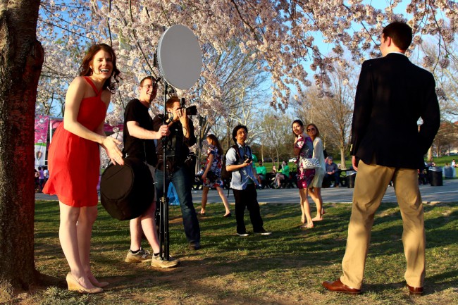 Festival třešňových květů (Cherry Blossom Festival) Washington D.C., USA