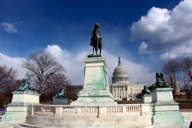 Kapitol Spojených států amerických, Washington D.C., Spojené státy americké (USA)
