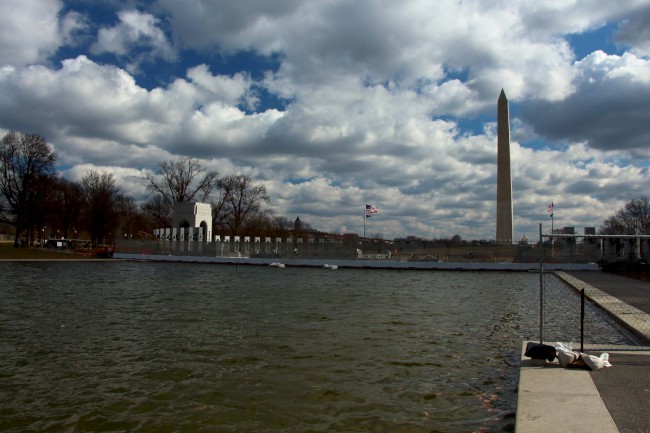 Lincolnův památník, Zrcadlící bazén, Washington D.C., Spojené státy americké (USA)