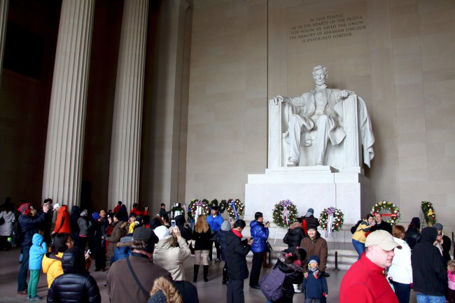 Lincolnův památník, Zrcadlící bazén, Washington D.C., Spojené státy americké (USA)