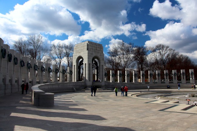 Národní památník druhé světové války, Washington D.C., Spojené státy americké (USA)