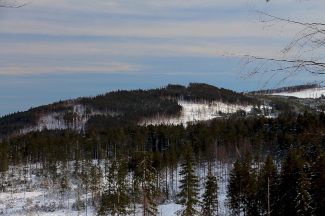 Rudská křižovatka, Bukovina, Gerlova Huť, Běžecké lyžování, Šumava