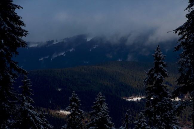 Výstup na Jezerní horu 1343m, Šumava, Špičák