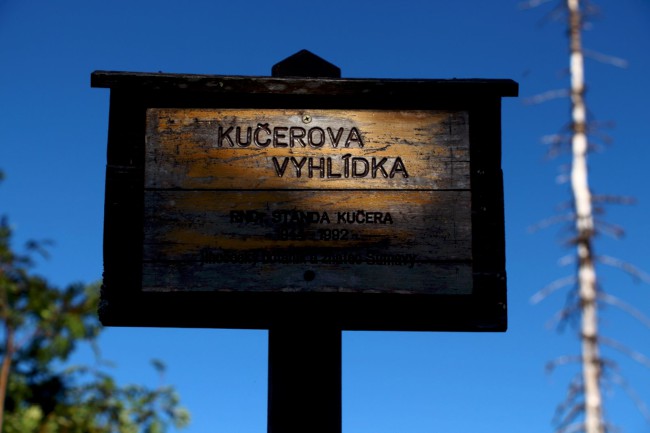 Vrchol Plechý (1378 m), Šumava, Jižní Čechy