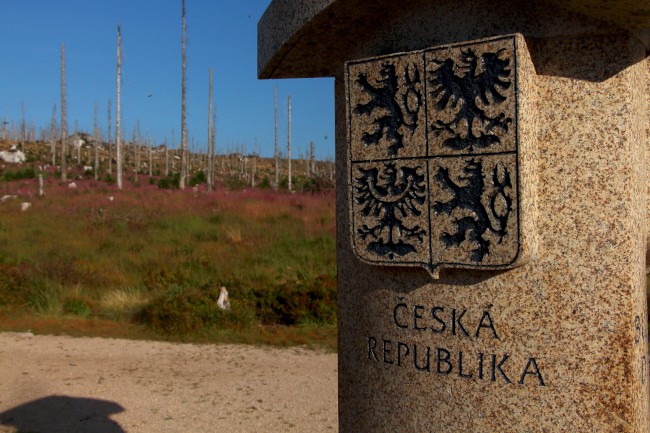 Trojmezí, hranice tří států, Šumava, Jižní Čechy