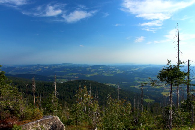 Trojmezí, hranice tří států, Šumava, Jižní Čechy