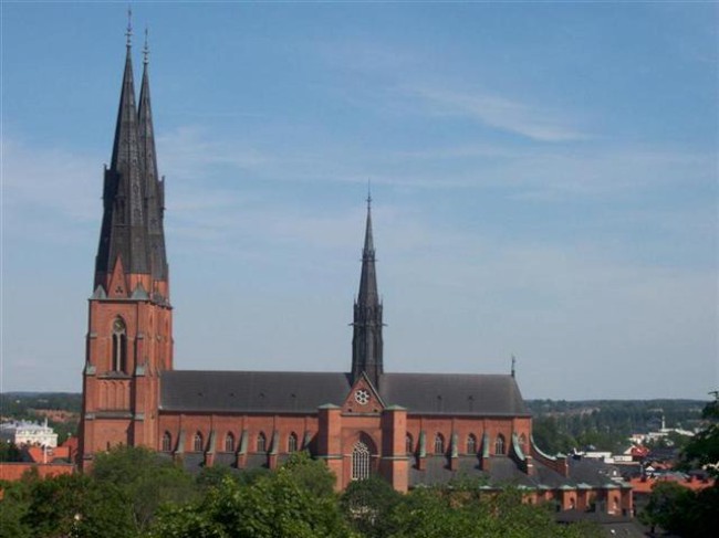 Město Uppsala a Gamla Uppsala, Švédsko