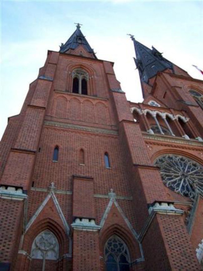 Město Uppsala a Gamla Uppsala, Švédsko