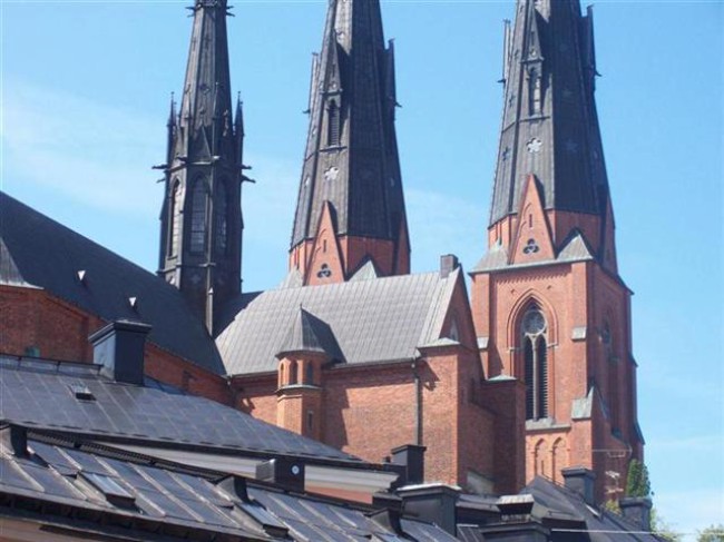 Město Uppsala a Gamla Uppsala, Švédsko