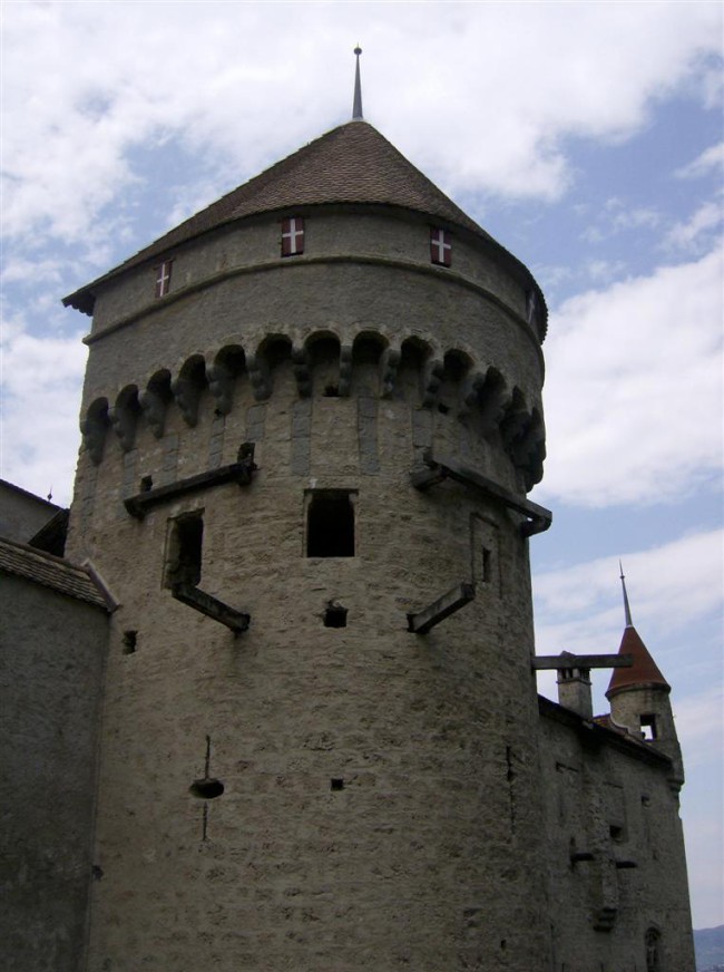 Montreux, Ženevské jezero, Alpy, Masiv Mont Blanc, Alpy, Švýcarsko, Francie